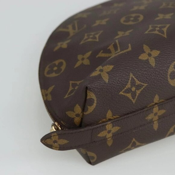 LOUIS VUITTON Monogram Trousse Demi Ronde Cosmetic Pouch - Picture 10 of 16